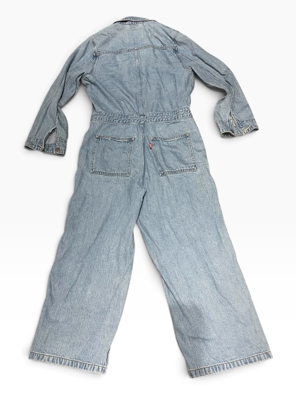 Levi's Blue Denim Women's Jumpsuit Coveralls - Picture 4 of 5